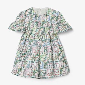 Fendi Baby - FF Floral Pattern,
Poplin baby dress with multicolor print
